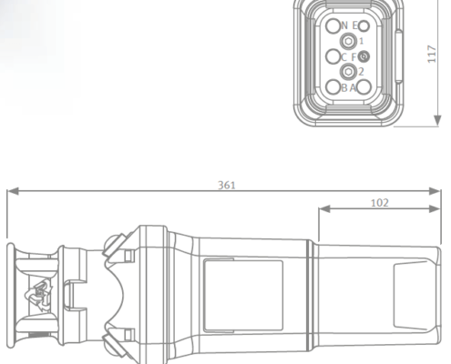 Flugzeugstecker